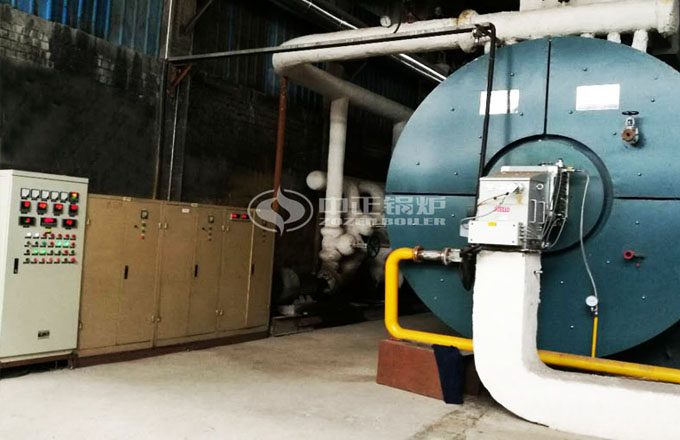 浙江紹興700萬大卡導熱油鍋爐項目