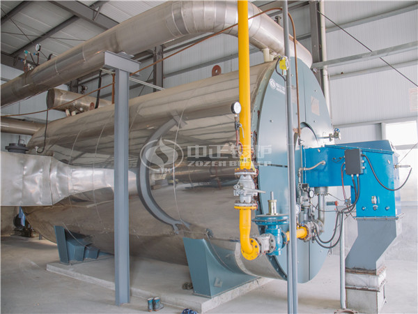 400萬大卡燃氣臥式導熱油鍋爐