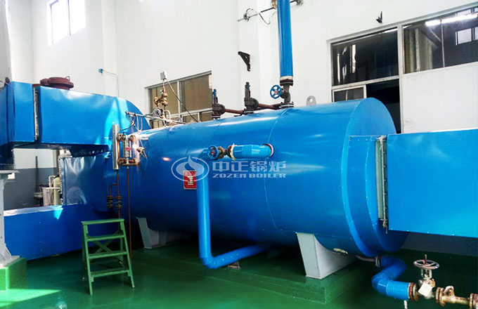 山東省臨沂市1000萬大卡燃氣有機熱載體鍋爐項目