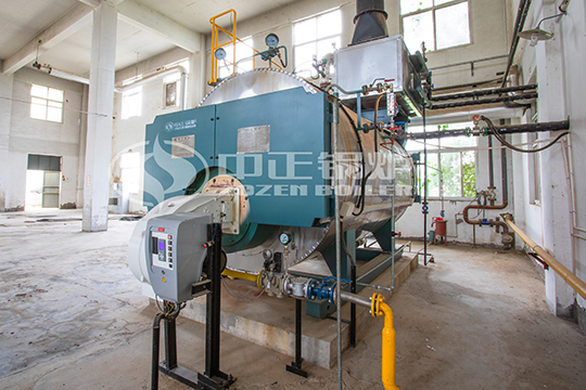 江蘇省蘇州市4噸天燃氣蒸汽低氮鍋爐項目