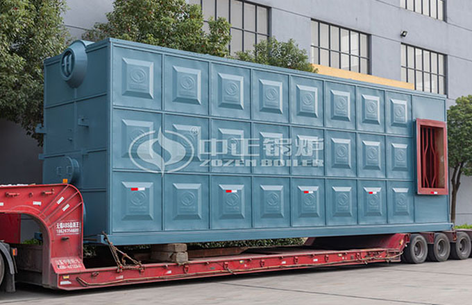 河南洛陽欒川縣46MW燃氣熱水供暖鍋爐項目